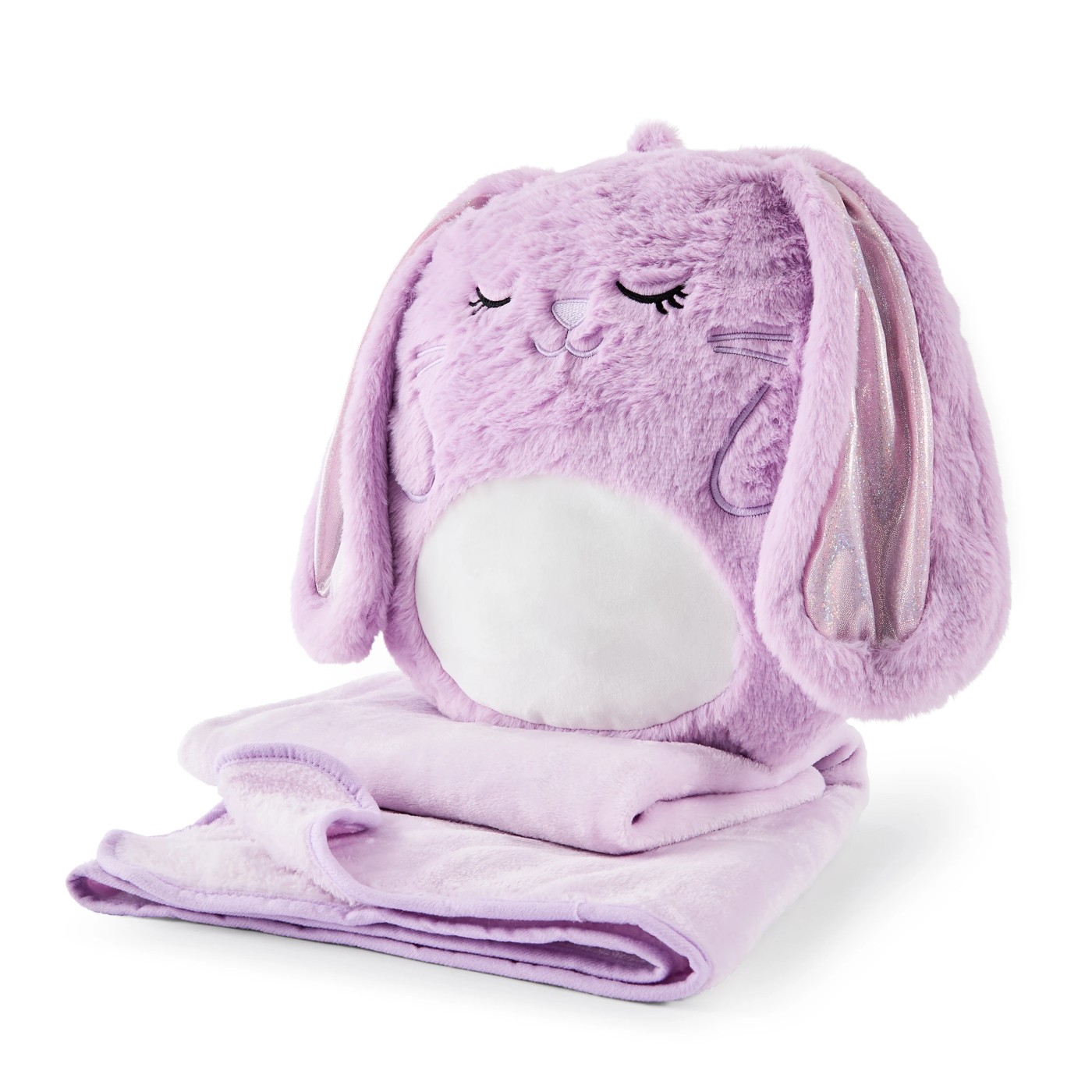 Anko 2 in 1 Bunny Travel Blanket and Pillow 2 of 6
