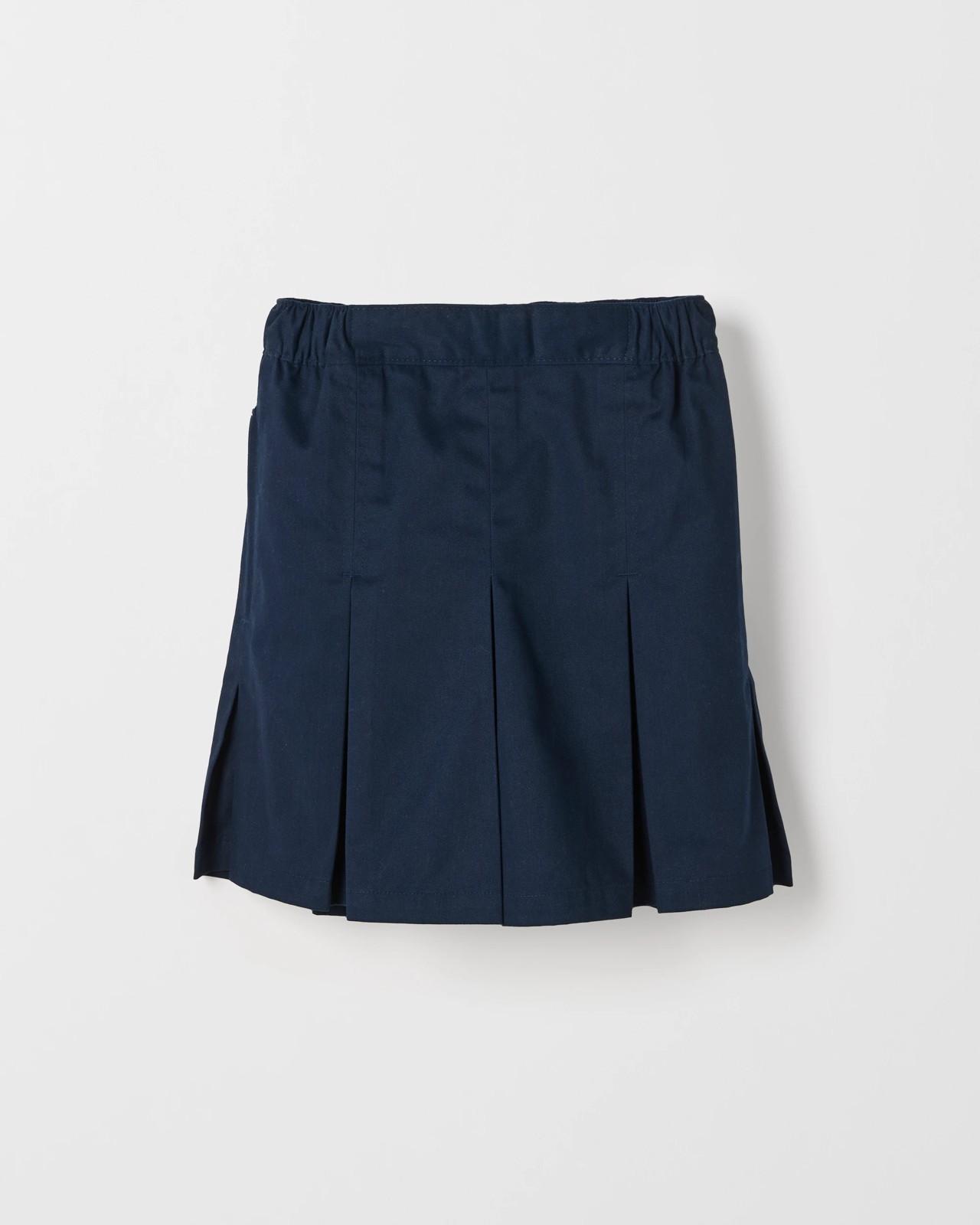 Australian Cotton Blend School 2 Pack Drill Skort - Navy Blue 4 of 4
