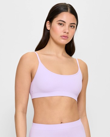 Ribbed Strappy Crop Top - Lily Loves