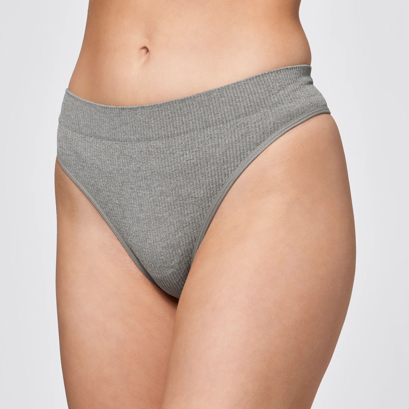 Lily Loves Ribbed Seamfree High Waisted G-String Briefs 3 of 3