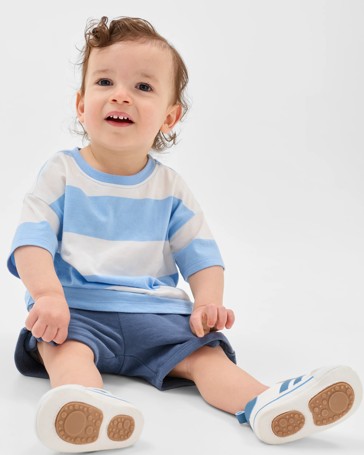 Baby Organic Cotton Oversized Print T-Shirt