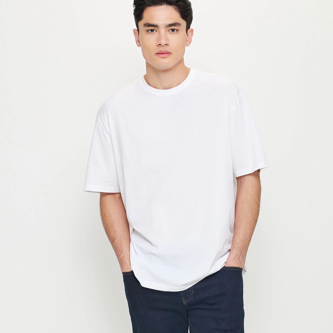 Australian Cotton Oversized T-Shirt - White | Target Australia