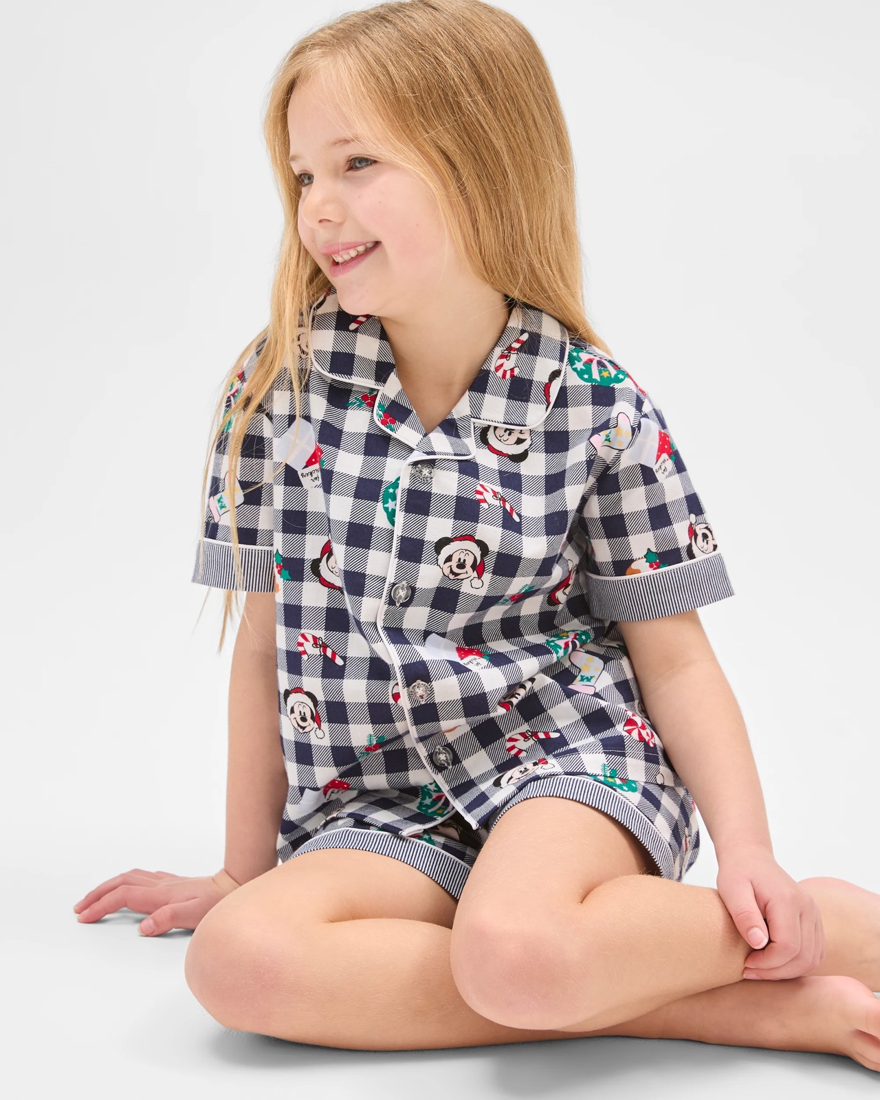 Family Matching Christmas Australian Cotton Younger Kids Pyjama Set - Mickey Mouse 4 of 5