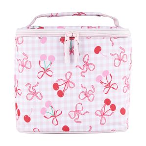 Cherry Bow Insulated Top Loader Lunch Bag - Anko product image