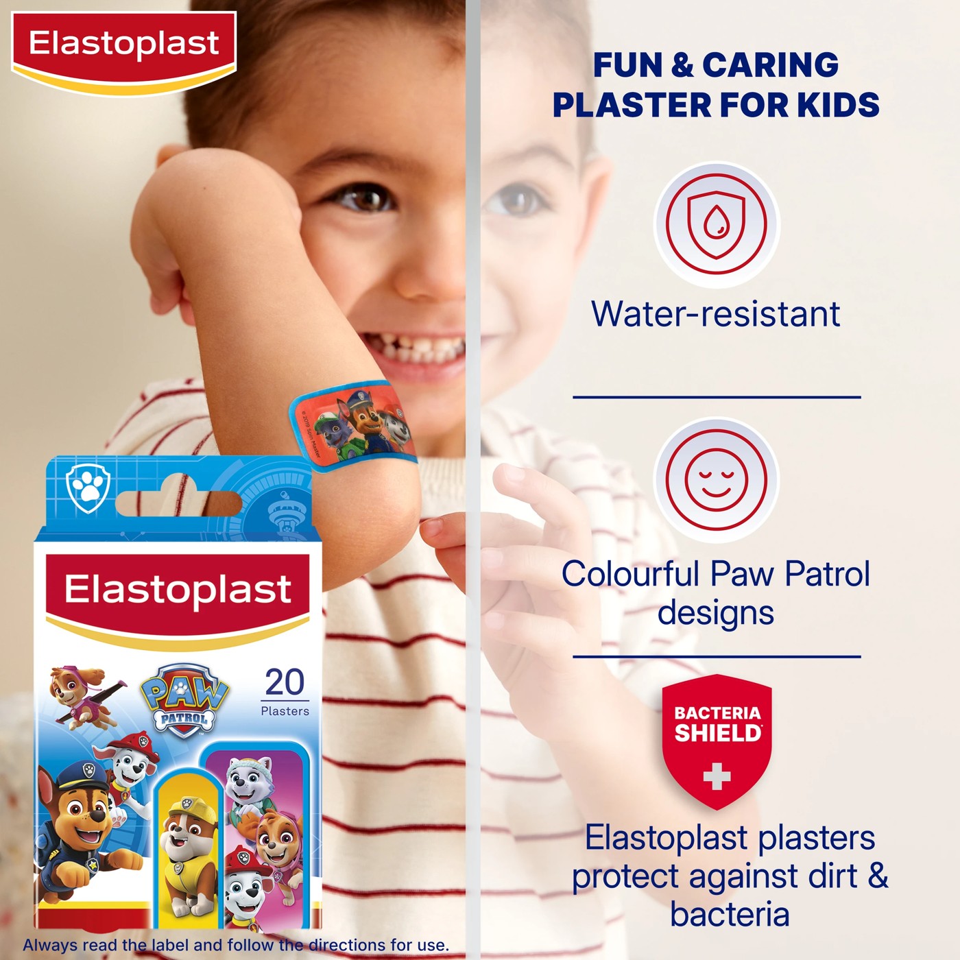 20 Piece Elastoplast PAW Patrol Plasters 3 of 5