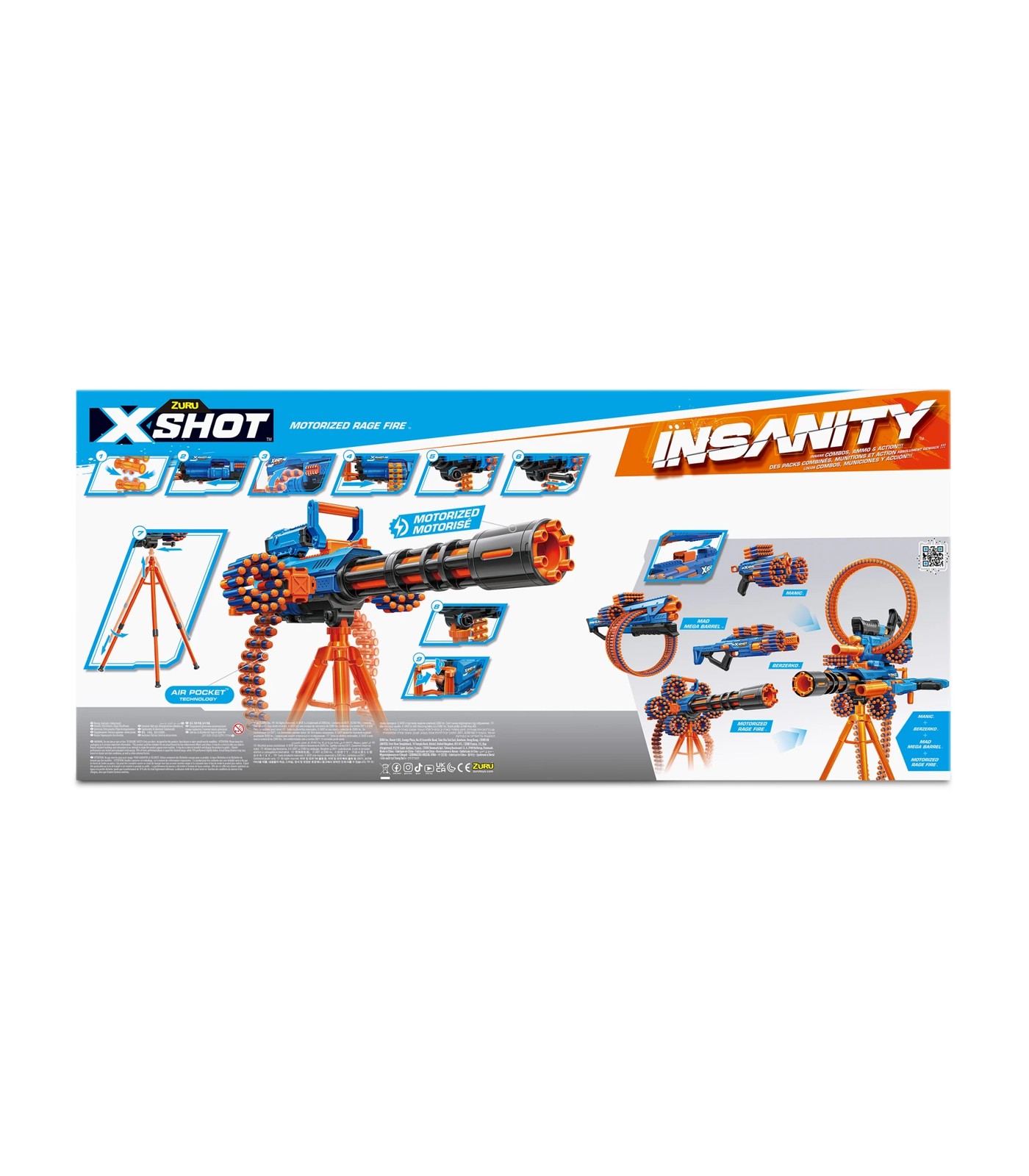 X-Shot Insanity Motorized Rage Fire, No coming back from this