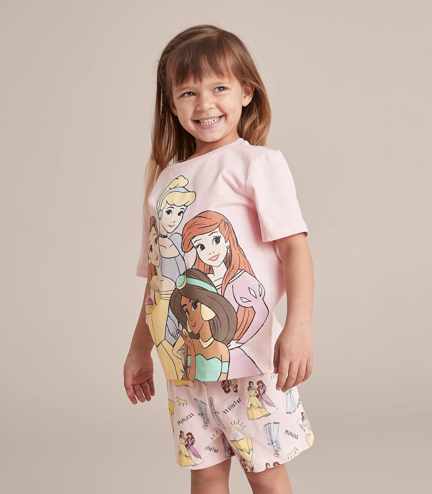 Disney Princess Kids Cotton Pyjama Gift Set