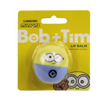 Illumination's Minions Bob & Tim Lip Balm - Marshmallow Scented