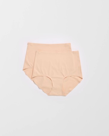 Smooth Moves 2 Pack Bonded Full Briefs