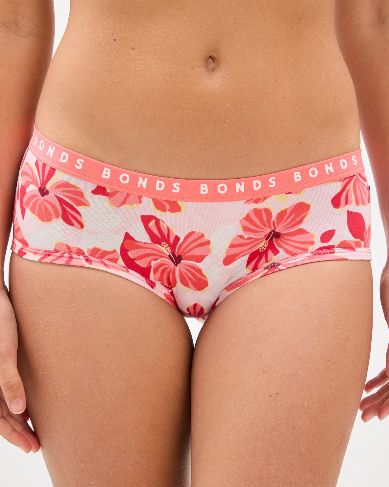 Bonds 2 Pack Hipster Boyleg Briefs - Hibiscus Haven 3 of 4
