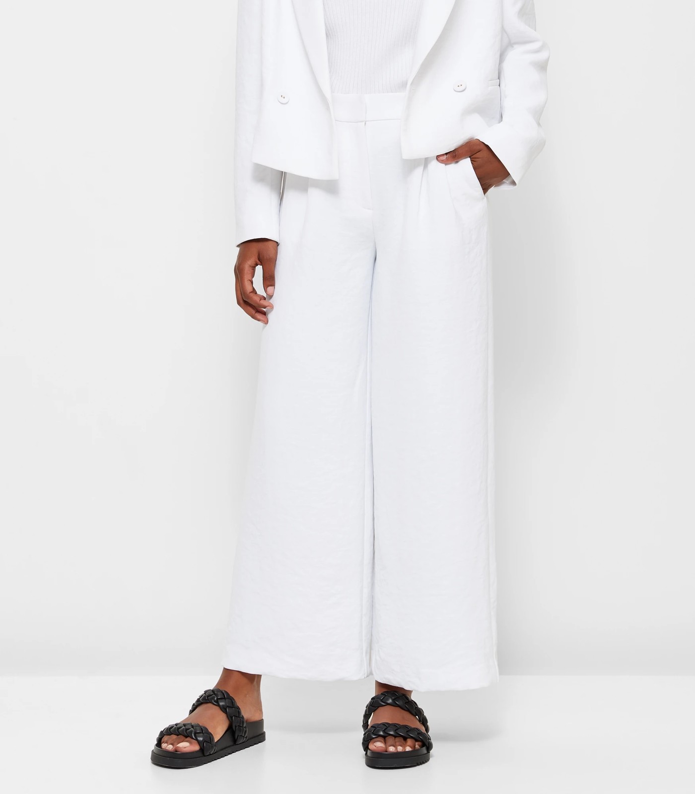 Petites Crop Wide Leg Pants - Dannii Minogue | Target Australia