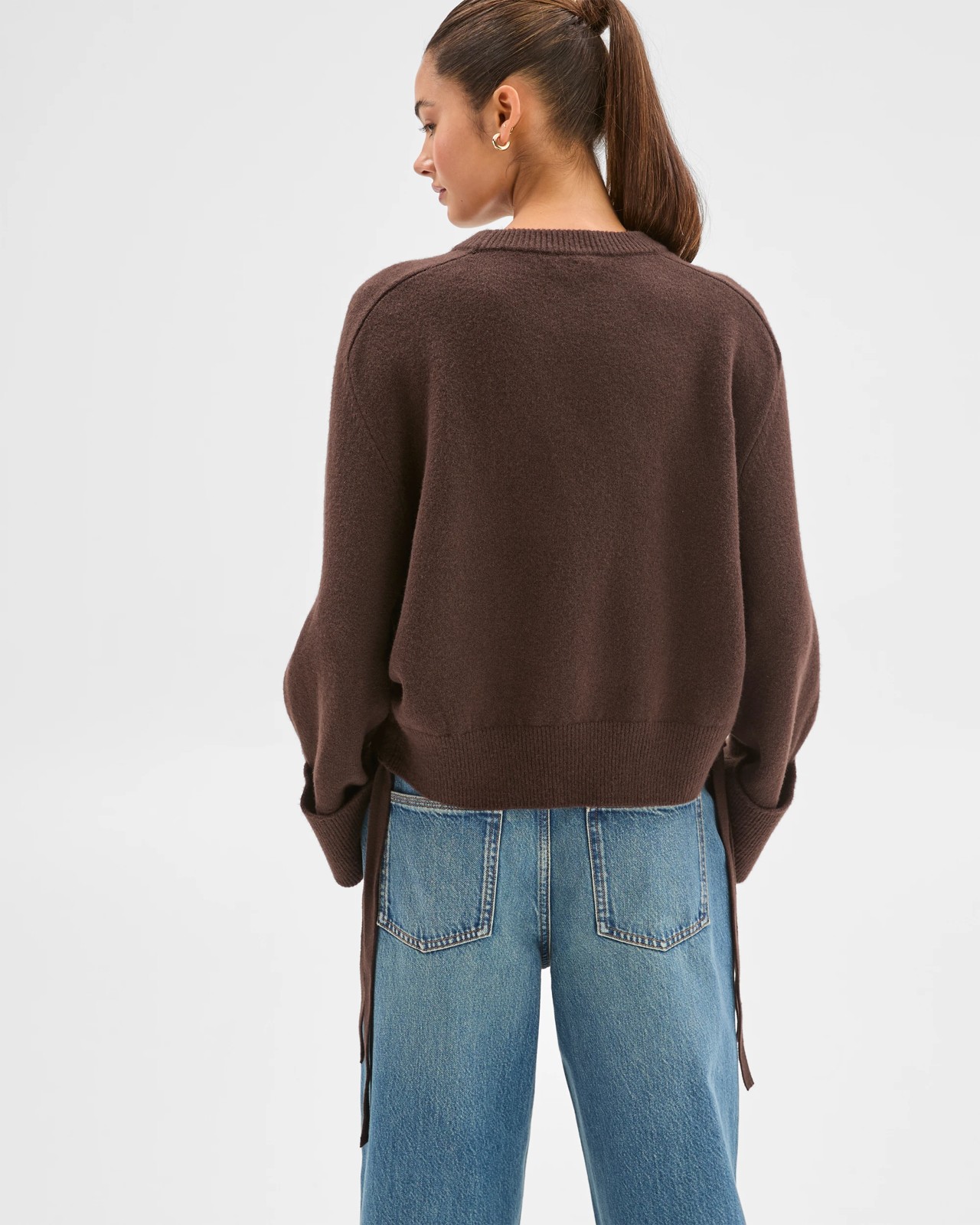 Lily Loves Gathered Detail Jumper - Truffle 6 of 6