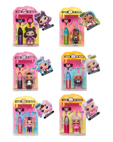 Yummiland Lip Gloss Dolls: Sour Sweeties PDQ - Assorted