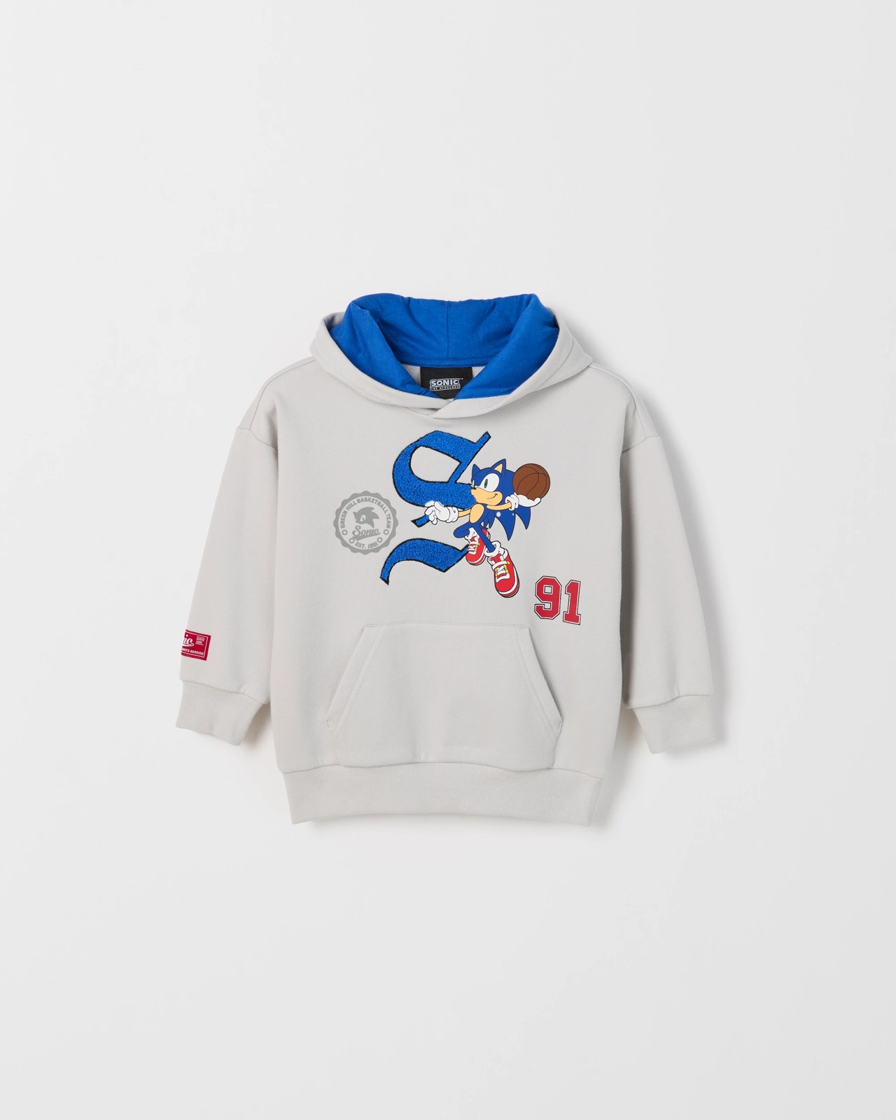 Sonic The Hedgehog Australian Cotton Blend Oversized Hoodie 5 of 6
