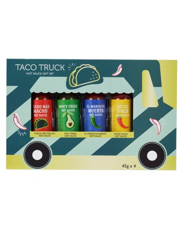 Taco Truck Hot Sauce Gift Set - Anko
