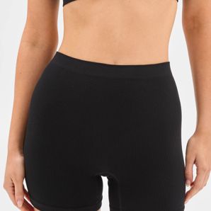 Womens Bamboo Rib Shorts Brief