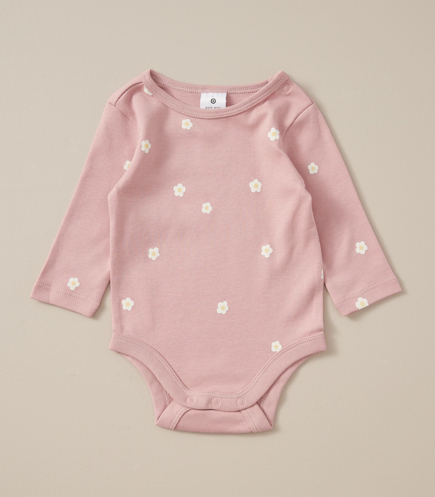 5 Pack Baby Organic Cotton Bodysuits 3 of 5