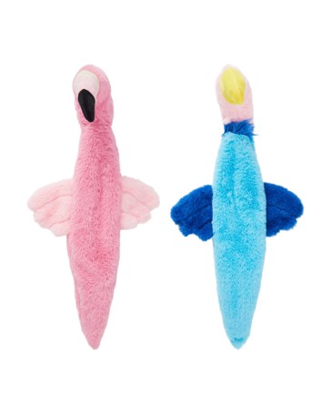 Rope Plush Flamingo, Assorted - Anko