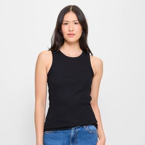 Australian Cotton Racer Front Tank Top