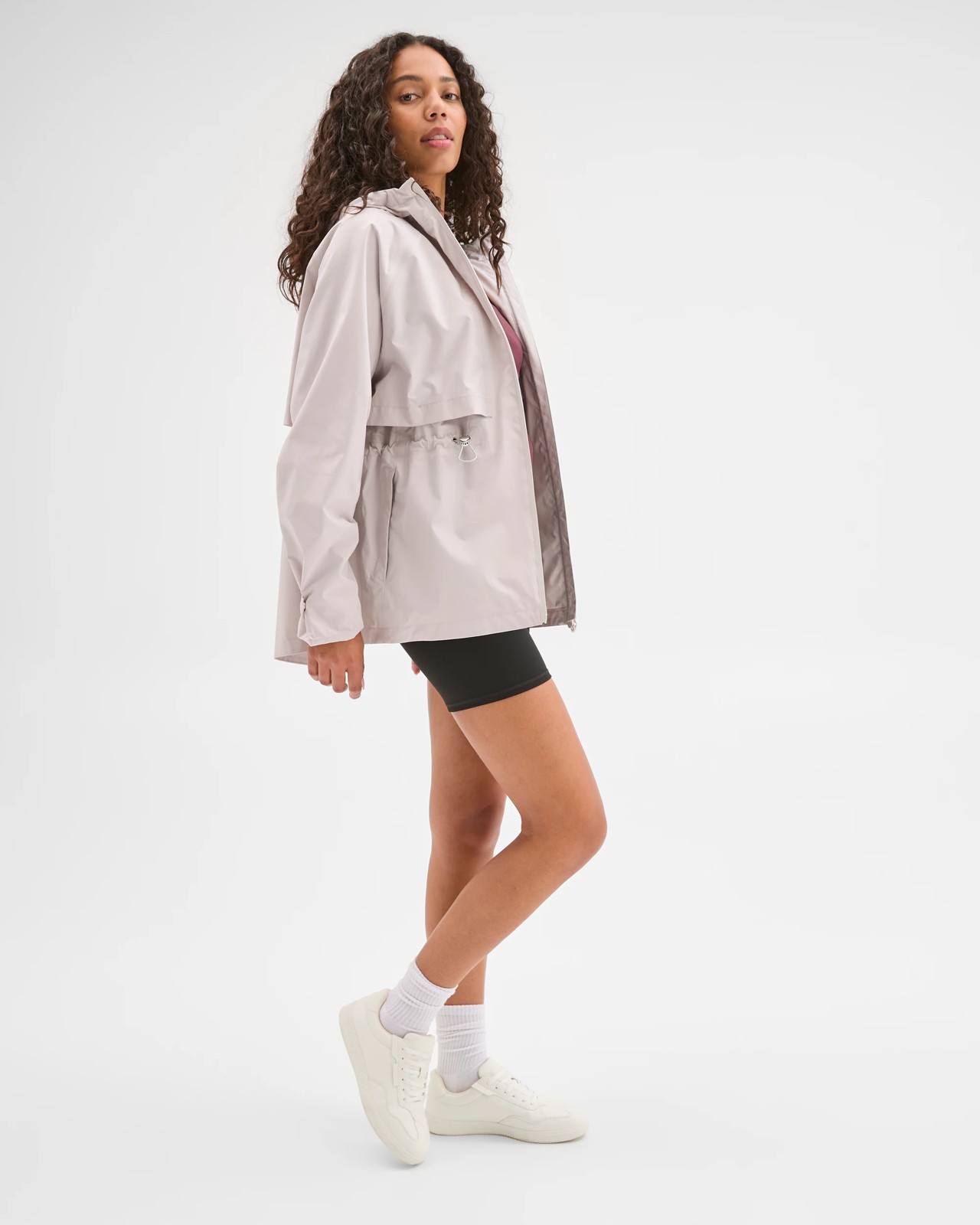Waterproof Longline Jacket - Mist 3 of 6