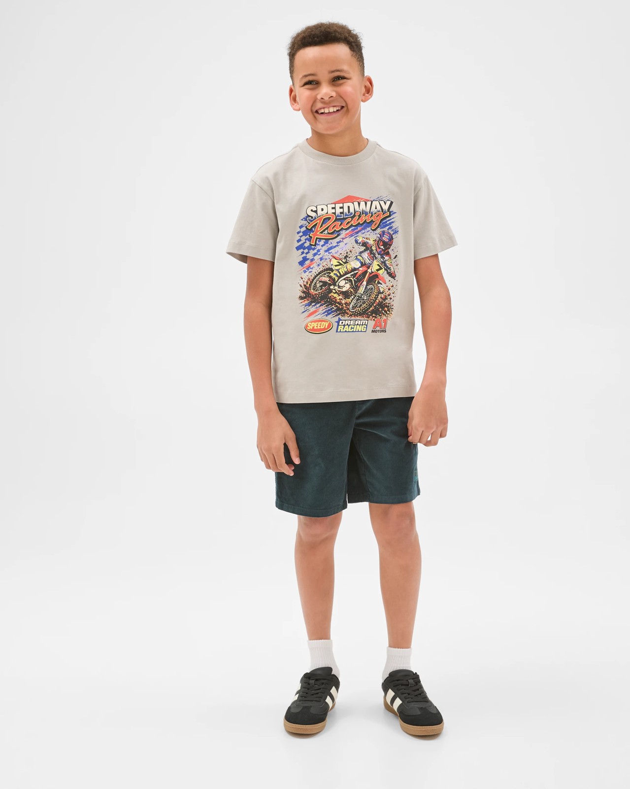 Australian Cotton Print T-Shirt - Grey 2 of 6