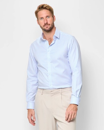 Non Iron Long Sleeve Business Shirt - Preview