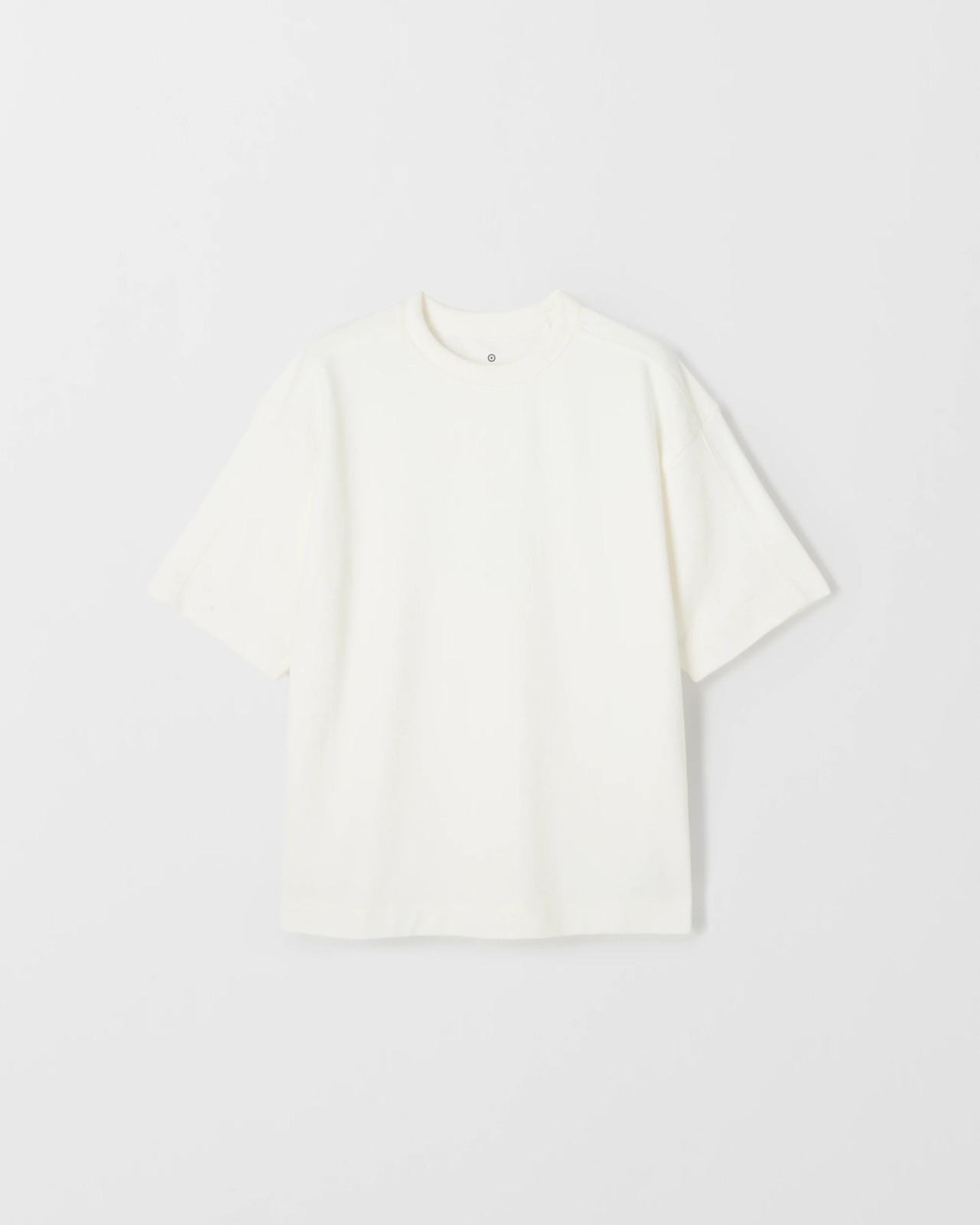 Australian Cotton Textured Oversized T-Shirt - White 5 of 6