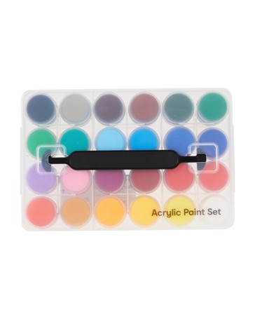 Anko 24 Pack Acrylic Paint Set