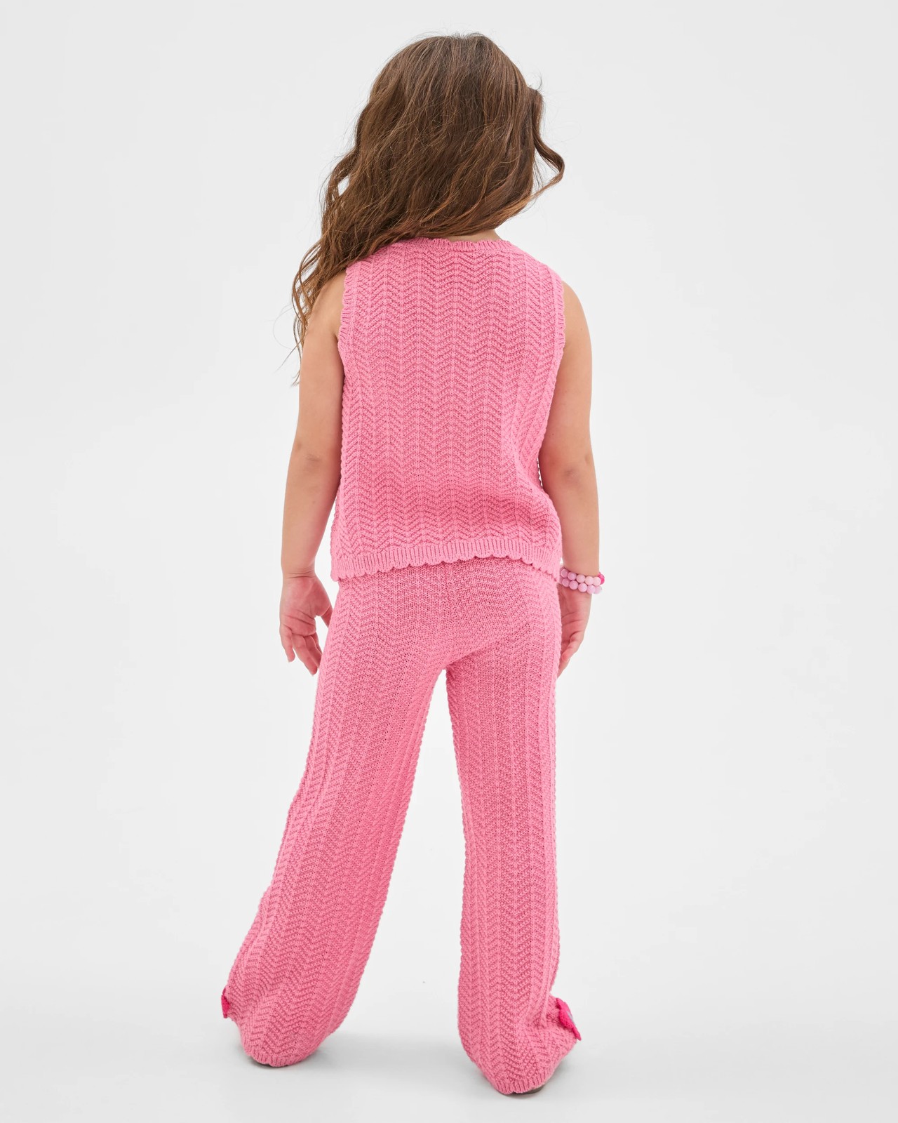 Australian Cotton Crochet Co-Ord Pants 4 of 6