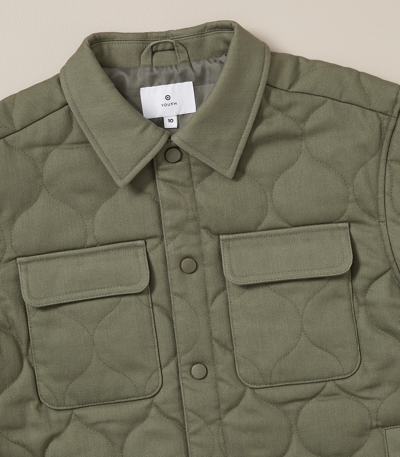 Quilted Shacket | Target Australia