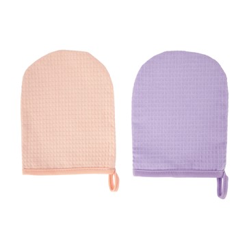 2 Pack Make-Up Remover Mitt - OXX Skincare