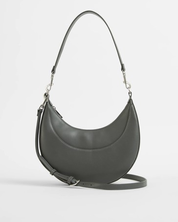 Half Moon Panel Shoulder Bag