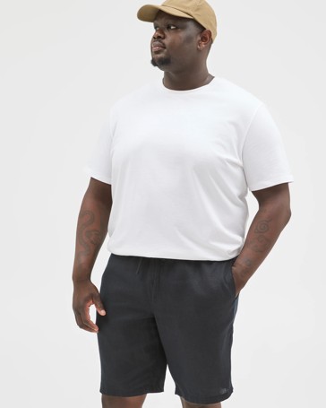 Plus Size European Linen Shorts
