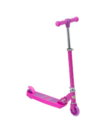 858 Light Up Folding Scooter