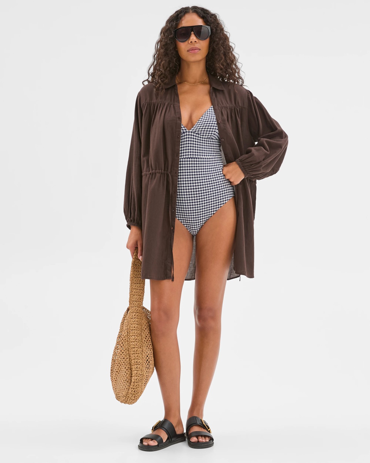 Resort Australian Cotton Blend Swim Over Shirt 3 of 5