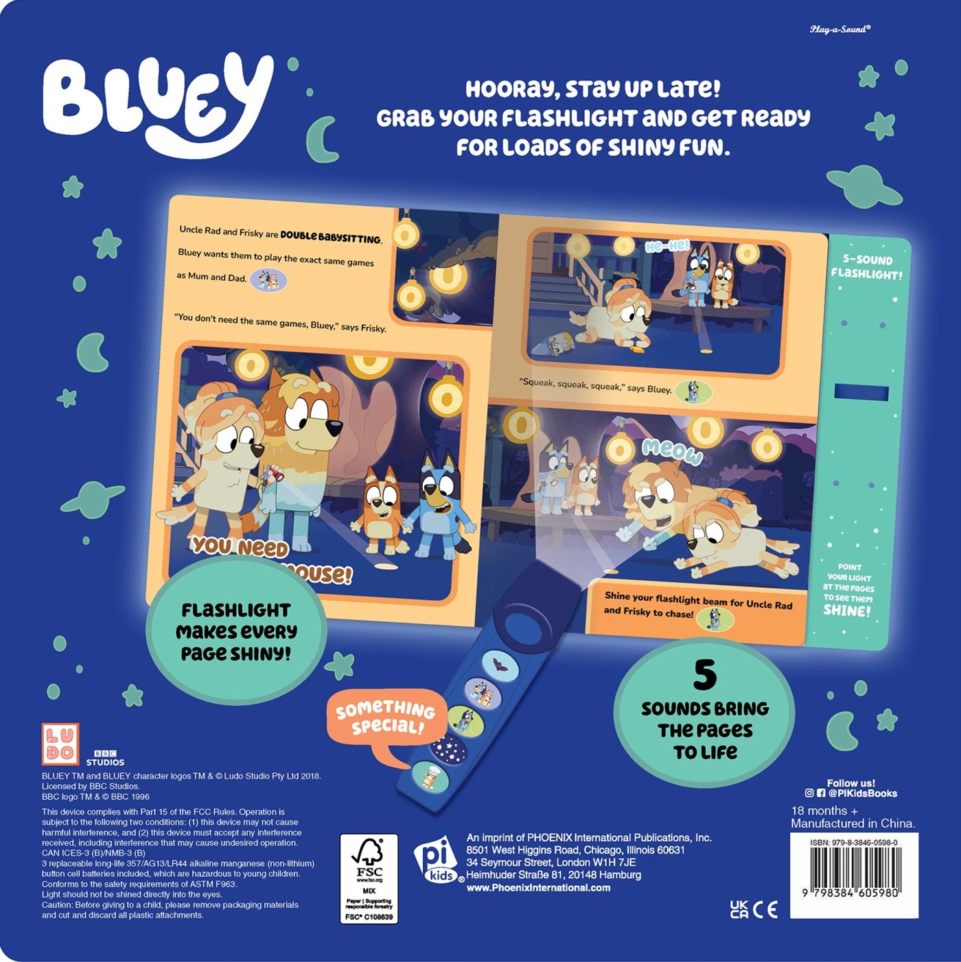 Bluey: Oooh, Shiny! A Bluey Flashlight Sound Book 2 of 5