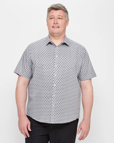 Plus Geometric Shirt