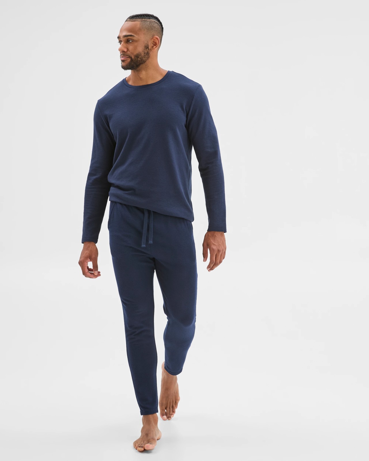 Maxx Cozy Knit Sleep Lounge Pants - Navy 4 of 6