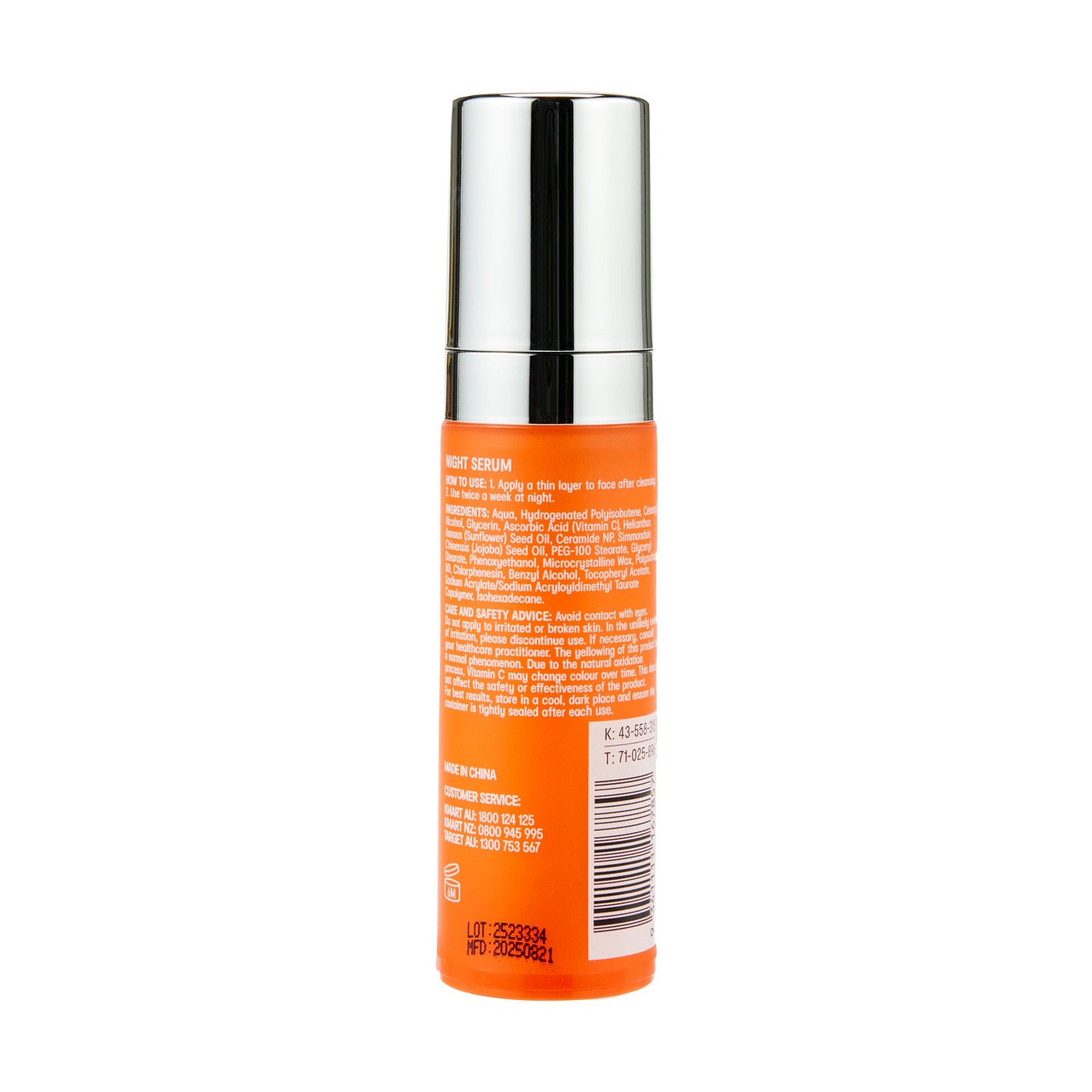 Step 3 PM Brighten Night Serum 30ml, Vitamin C and Ceramide - OXX Skincare 4 of 4