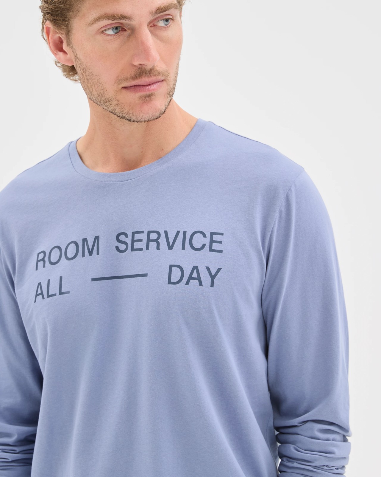 Maxx Australian Cotton Long Sleeve Sleep Top - Room Service 4 of 6