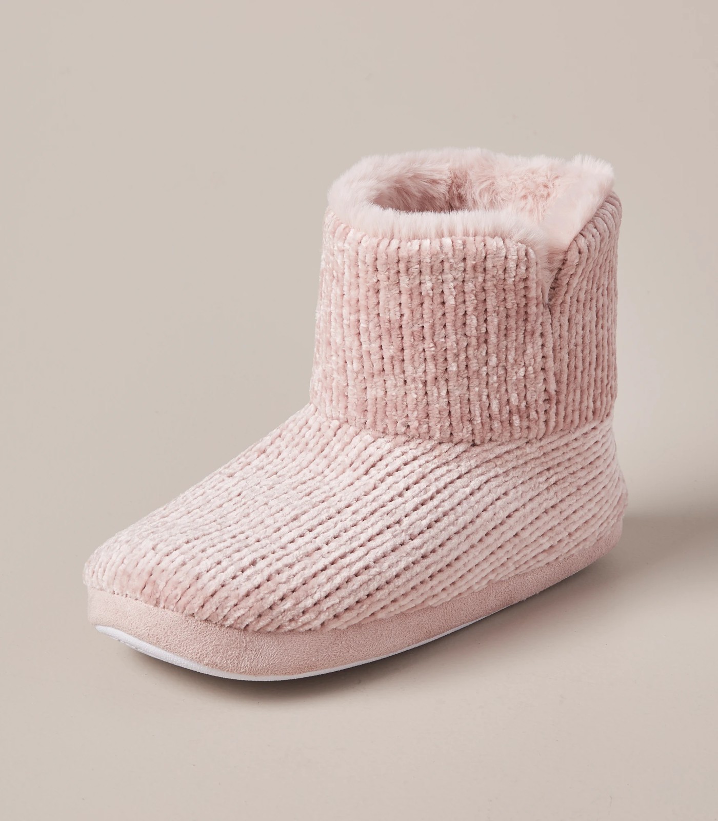 Knitted slipper boots best sale