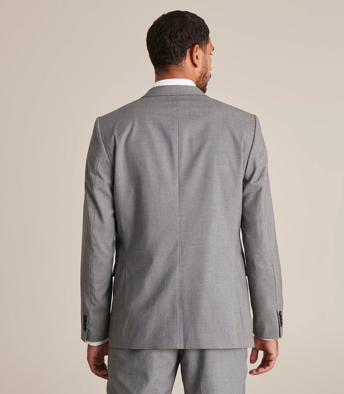 Gray hot sale jacket suit