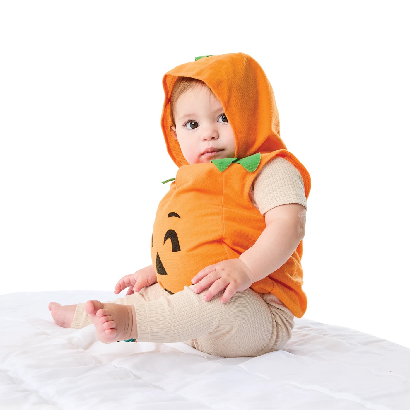 Infant Pumpkin Costume - Ages 6-18 Months 2 of 6