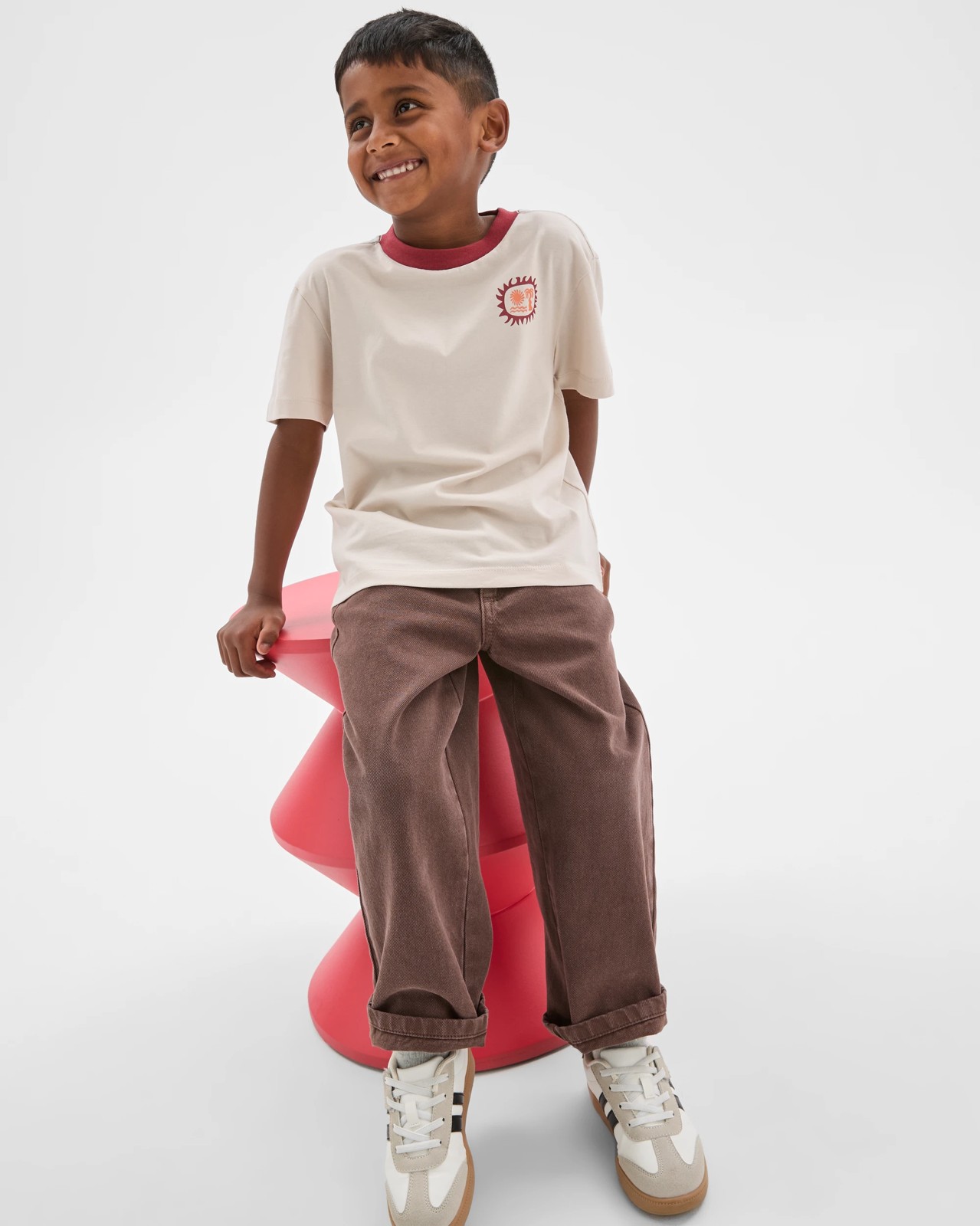 Australian Cotton Short Sleeve T-Shirt - Neutral 4 of 6