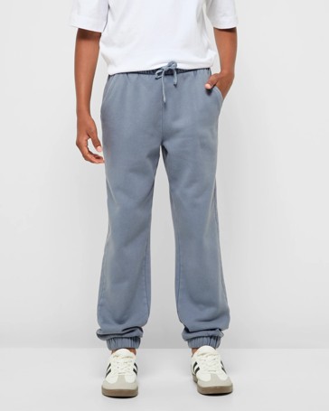 Australian Cotton Blend Wash Trackpants