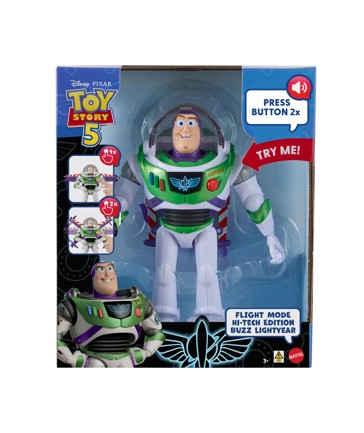 Disney and Pixar Toy Story Flight Mode Hi-Tech Edition Buzz Lightyear