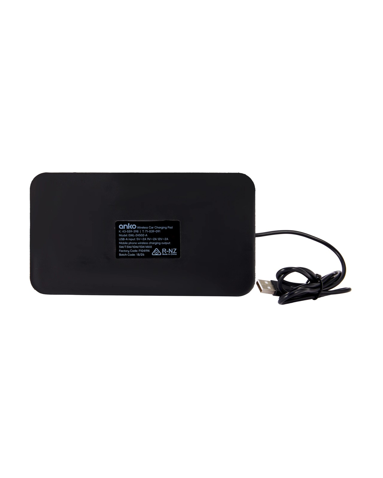 Wireless Car Charge Pad - Anko 3 of 5