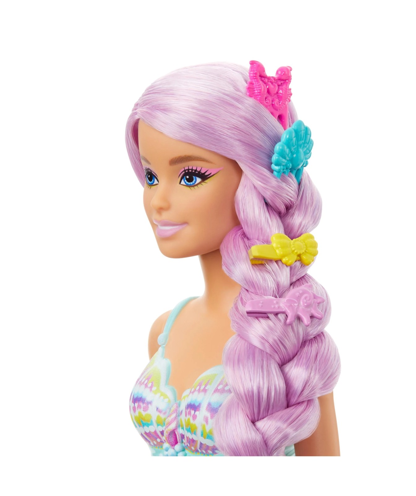 Mattel Barbie Mermaid Doll With 18Cm-Long Fantasy Hair & Accessories 5 of 6