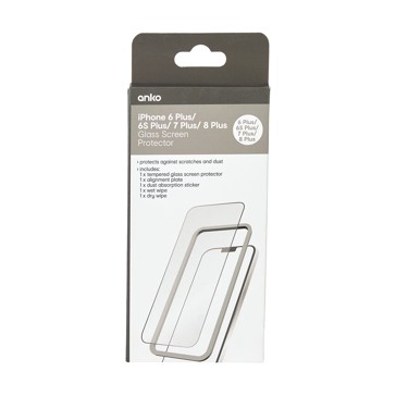 iPhone 6/7 Plus Glass Screen Protector - Anko
