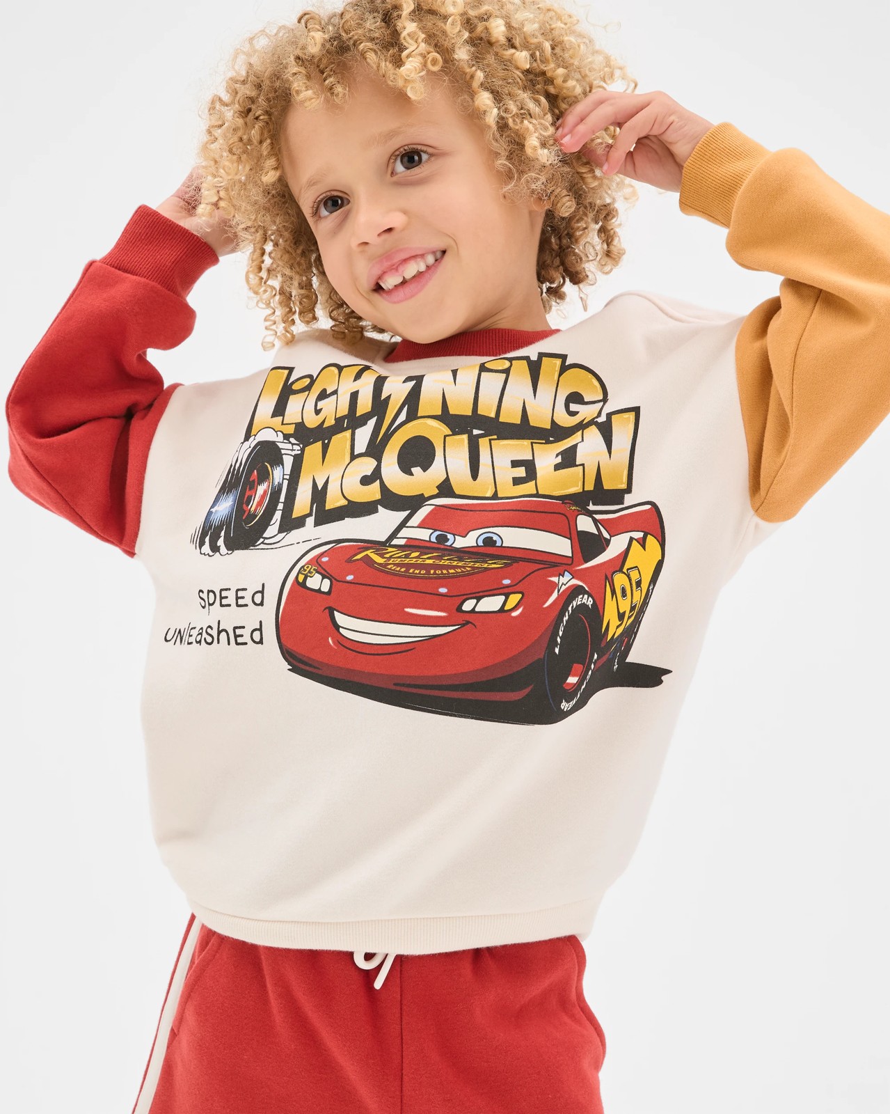 Disney Pixar Cars Australian Cotton Blend Jumper and Shorts Set 2 of 6